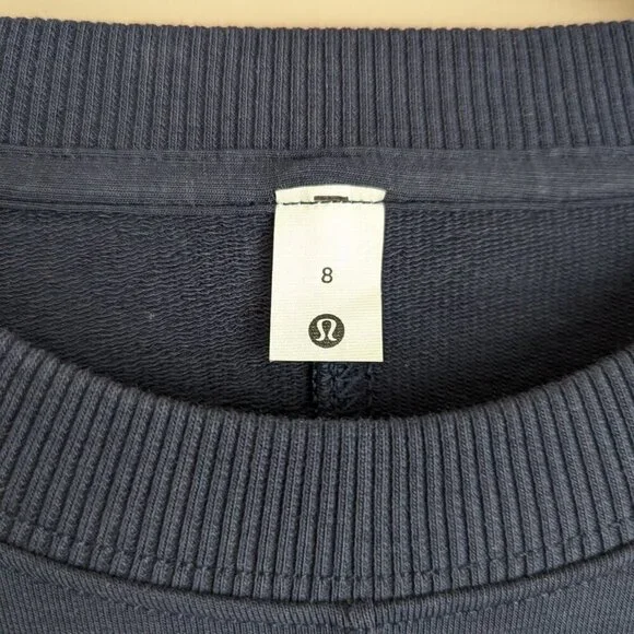 Modal Fleece Ribbed-Waist Pullover - Picture 5 of 7